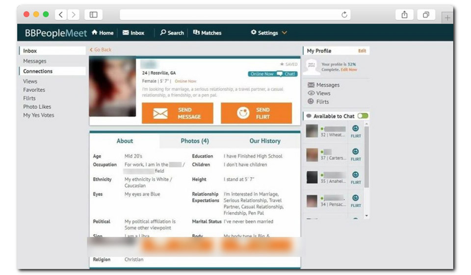 Perfil de BBPeopleMeet