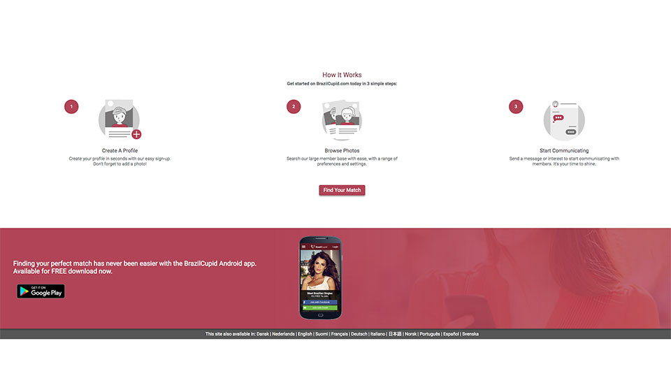 Sitio de citas BrazilCupid: características clave fabulosas