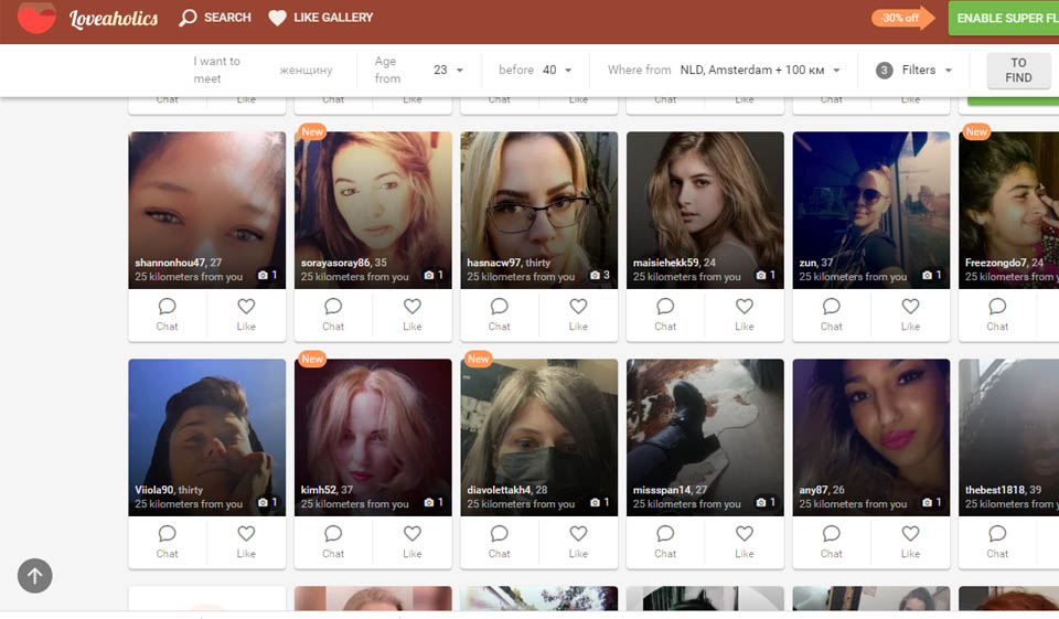 Análisis de perfiles y proceso de verificación