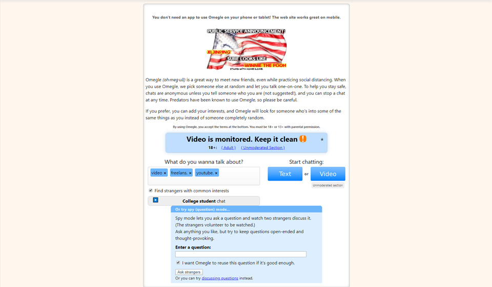 Revisión de Omegle: ¿fiar o estafa? ¡Encuéntralo ahora!