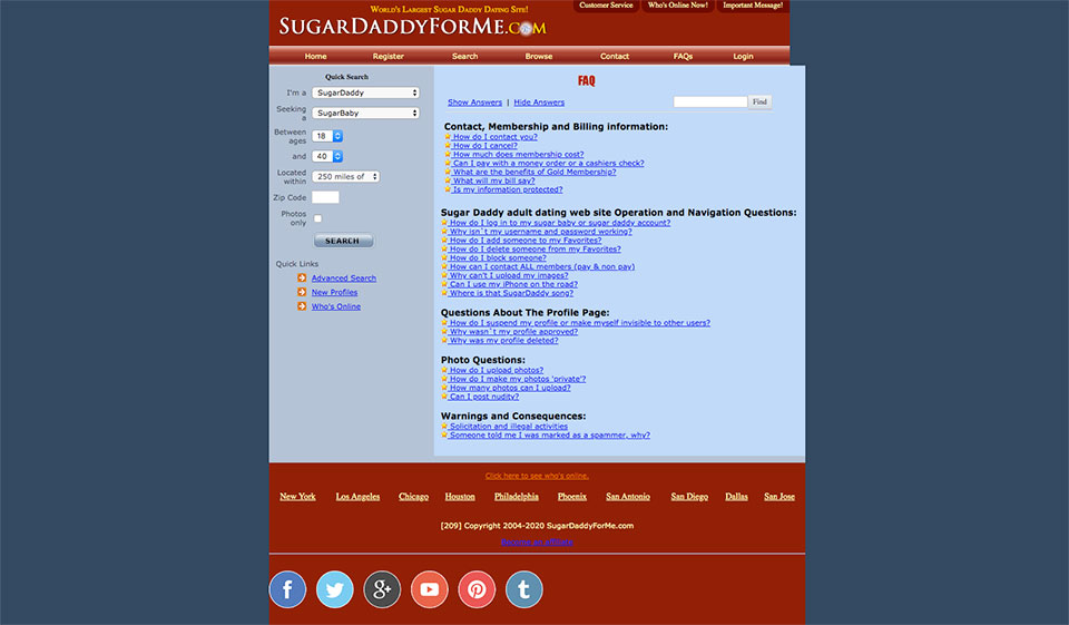 Revisión de SugarDaddyForMe - ¿Qué hacer y qué no hacer?