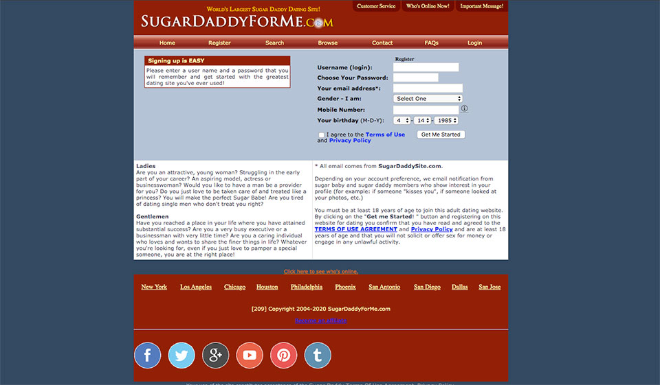 Revisión de SugarDaddyForMe - ¿Qué hacer y qué no hacer?