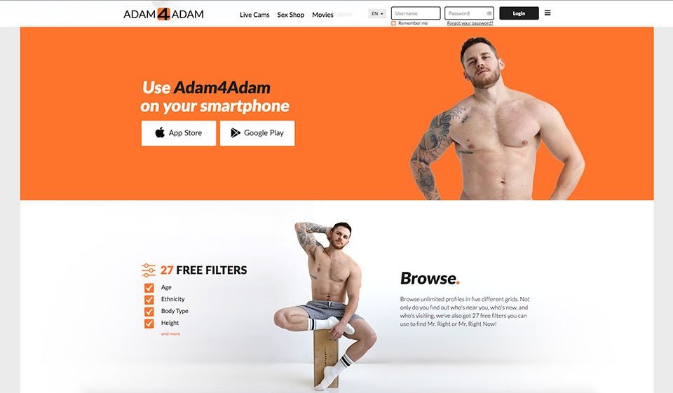Adam4Adam: una revisión completa del sitio web para hombres reales