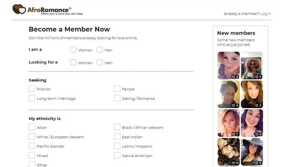 Revisión de afroromance: legítima o estafa