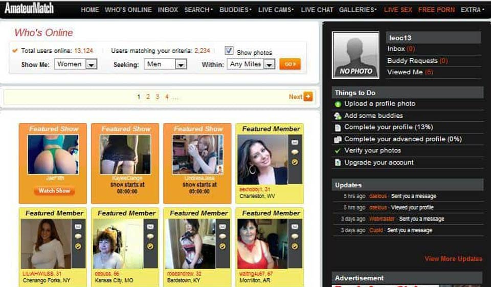 Revisión de AmateurMatch - ¿Grupo de oportunidades o estafa?