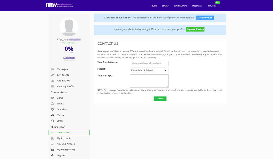 Revisión de BBWDatefinder: ¿fiar o estafa?