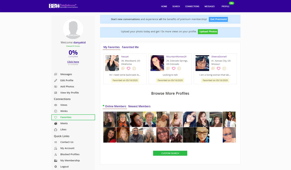 Revisión de BBWDatefinder: ¿fiar o estafa?