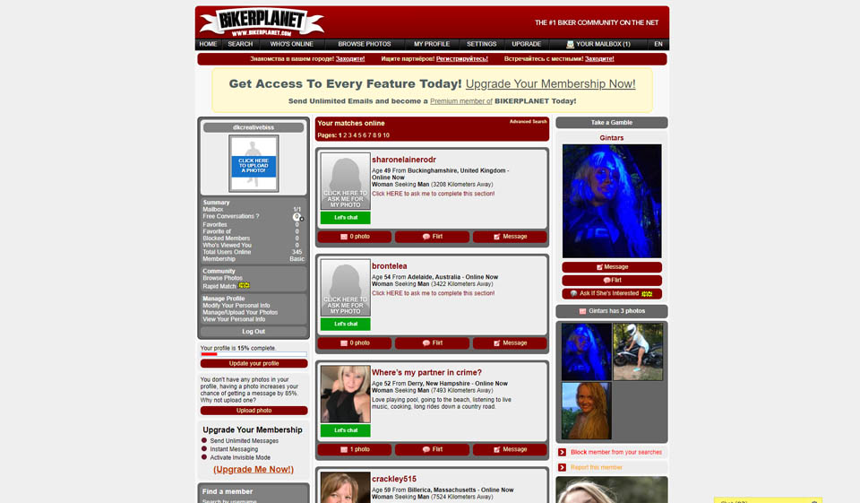 ¿Existe una aplicación móvil para Biker Planet?