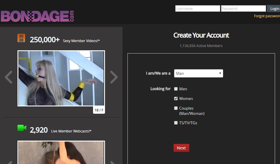 Revisión de Bondage.Com - ¿Es la plataforma un buen lugar en línea para citas de adultos?