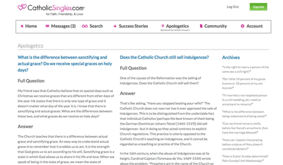 CatholicSingles Review 2020 - ¿Es este un sitio de citas legítimo o fraudulento?