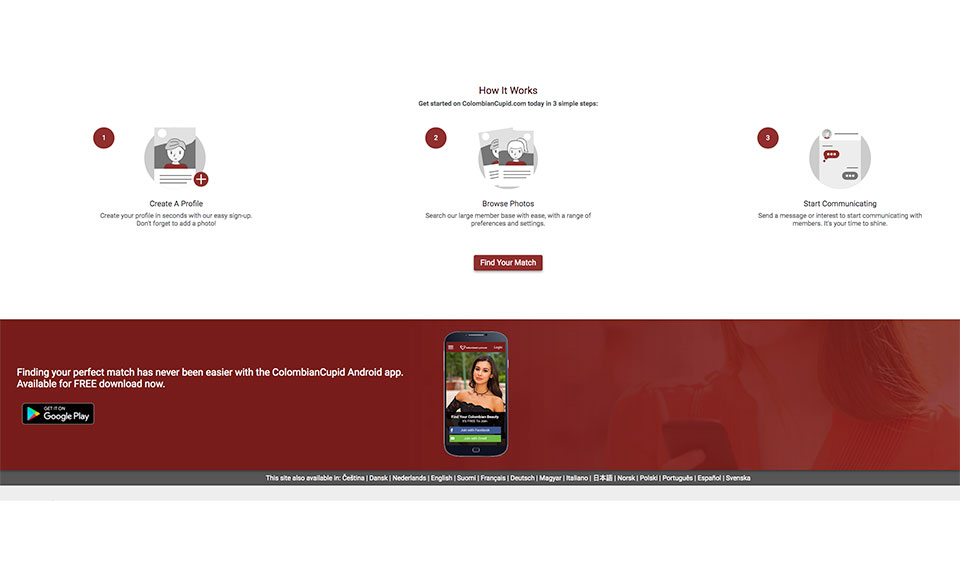 ColombianCupid: Revisión en profundidad de cómo encontrar tu amor latino