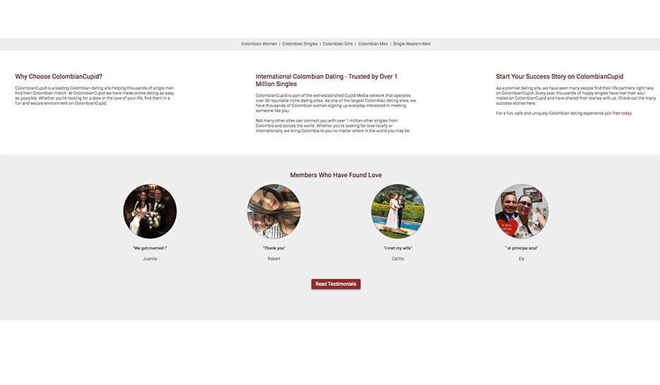 ColombianCupid: Revisión en profundidad de cómo encontrar tu amor latino