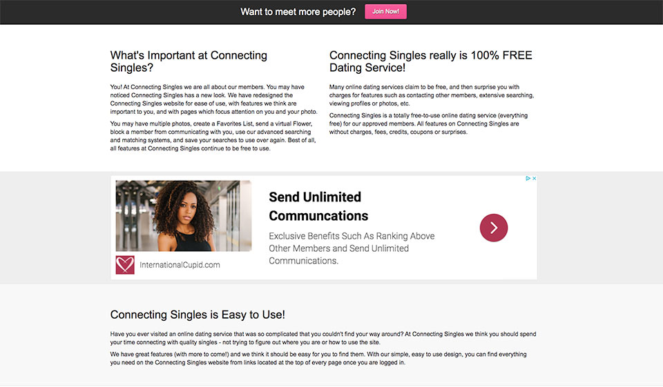 ConnectingSingles Review 2020: ¿Se trata de citas reales o simplemente falsas?
