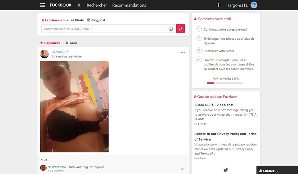 Revisión de FuckBook - ¿Es este sitio de citas confiable?