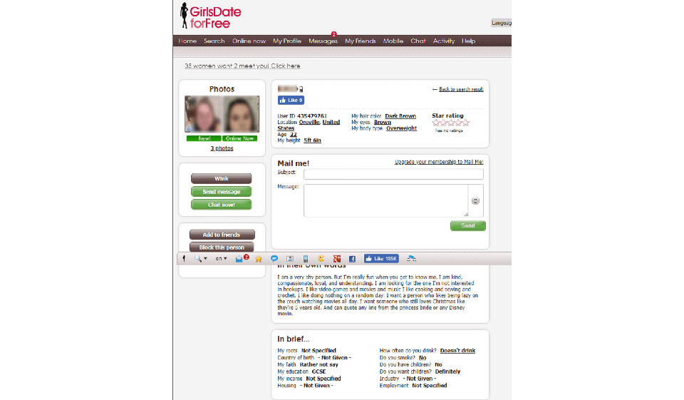 GirlsDateForFree: una revisión detallada de todas las peculiaridades de la plataforma de citas