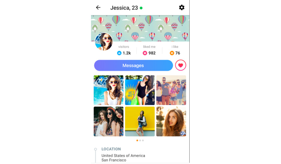 Características especiales de HitWe