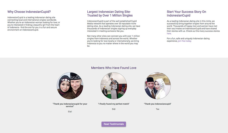IndonesianCupid Review 2020: ¿Vale la pena intentarlo?