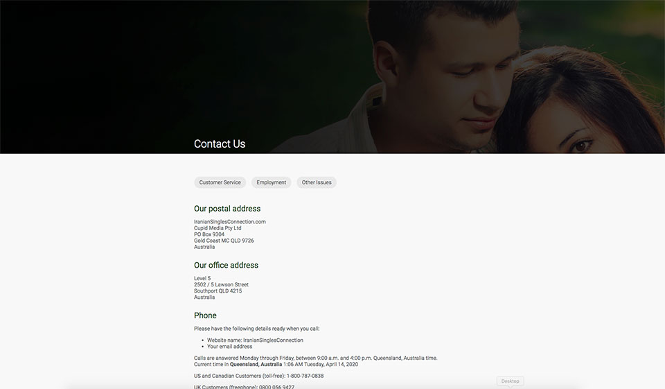 Revisión de IranianSinglesConnection: Conoce tu amor iraní por las relaciones serias