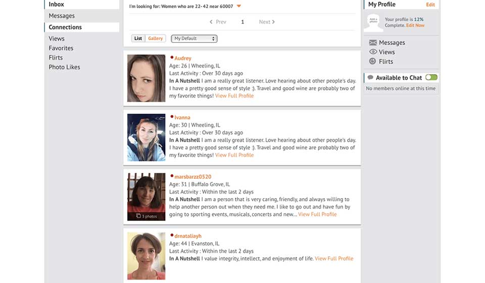El proceso de unión y los perfiles de usuario