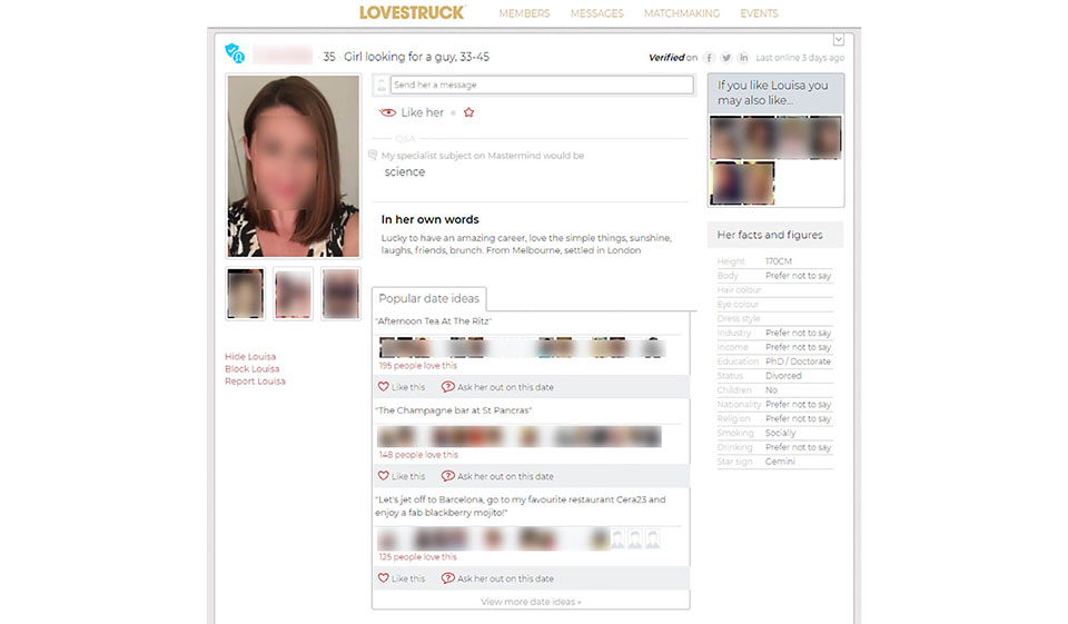 Revisión Lovestruck - ¿Vale la pena usarla?