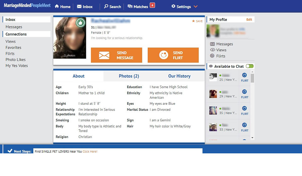 MarriageMindedPeopleMeet: Revisión de la nueva y revolucionaria plataforma de citas