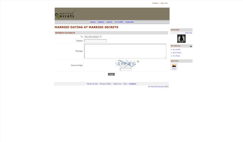 Revisión de MarriedSecret: ¿fiar o estafa?