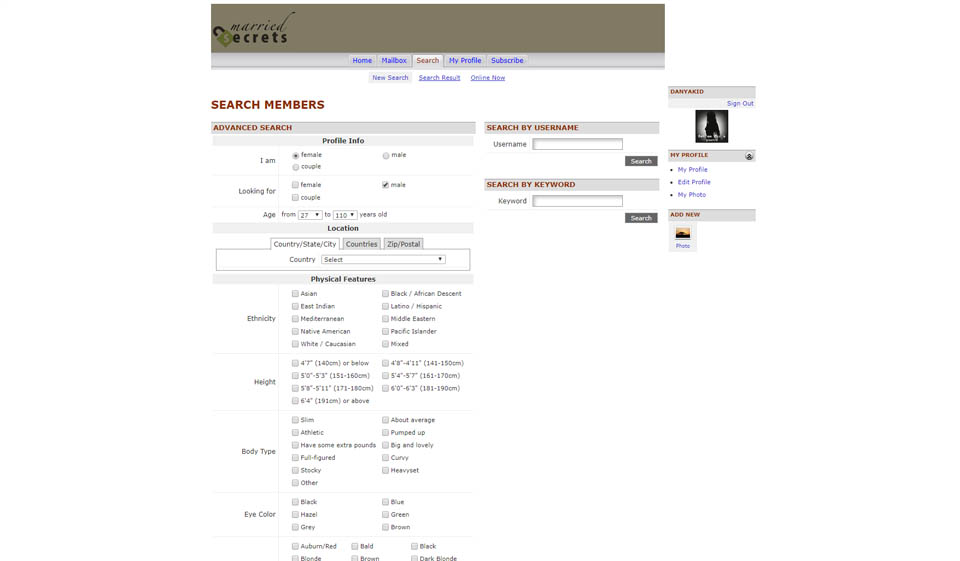 Revisión de MarriedSecret: ¿fiar o estafa?