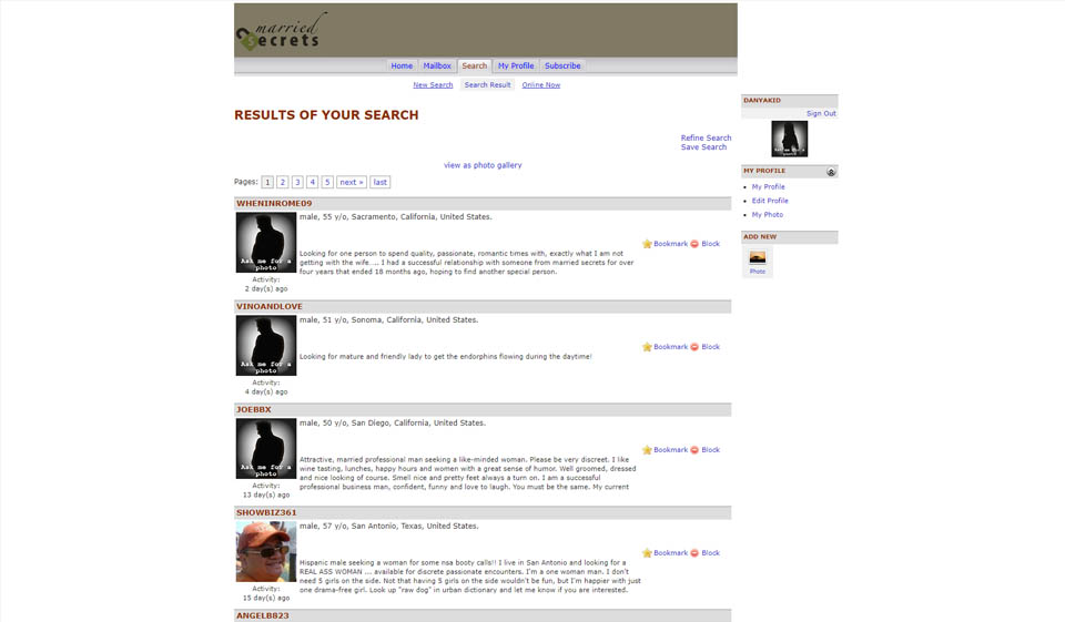 Revisión de MarriedSecret: ¿fiar o estafa?