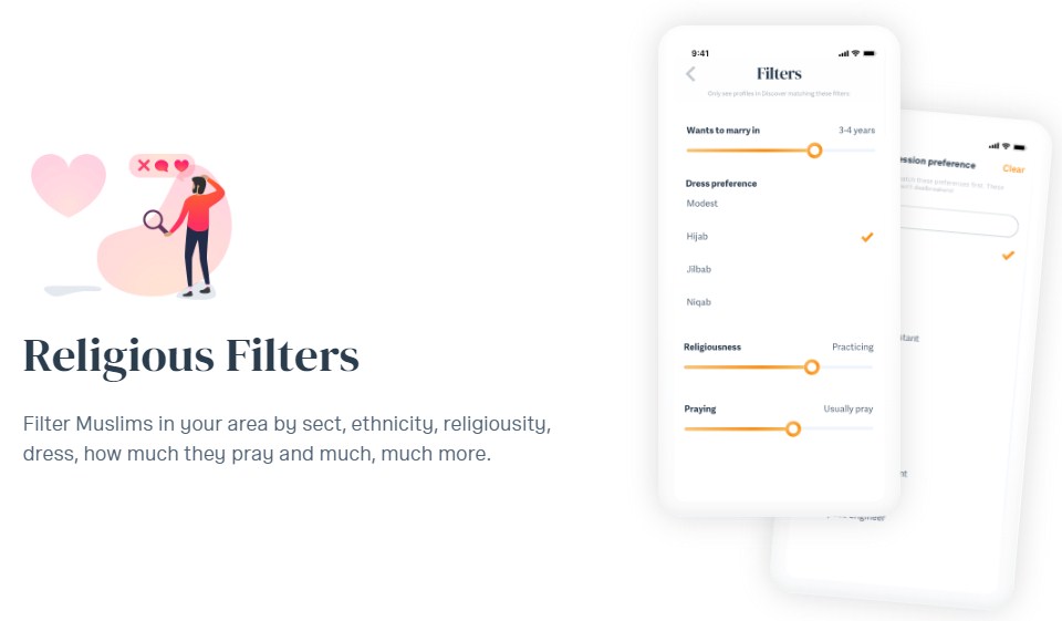 Opciones de suscripción en la aplicación de citas