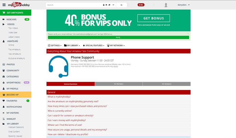 Revisión de MyDirtyHobby - ¿Es este un sitio web legítimo o fraudulento?