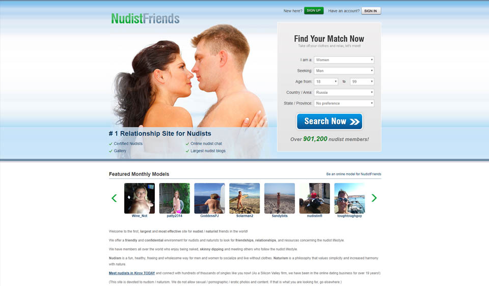 NudistFriends Opinión 2023 – ¿La Página Legitima para Encontrar Pareja o Estafa?