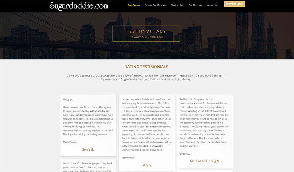 Revisión de SugarDaddie - ¿Qué tan legítimo es el sitio?
