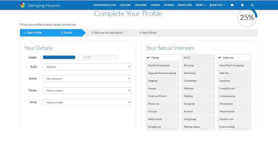 Swinging Heaven: ¿Qué ofrece este sitio web a las personas que se citan en línea?