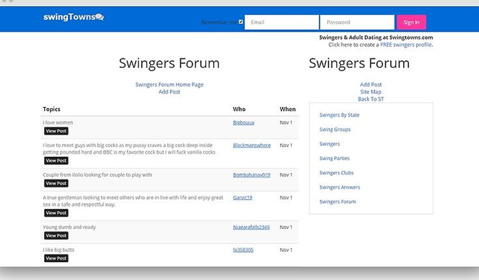 Revisión de SwingTowns: encuentre su amor Polyamour en el sitio web de citas