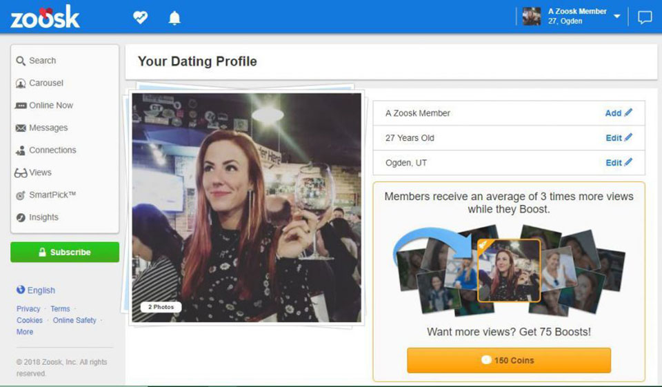 Zoosk Review: ¿Se merece su confianza?