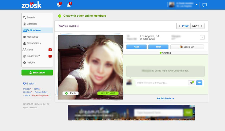 Zoosk Review: ¿Se merece su confianza?
