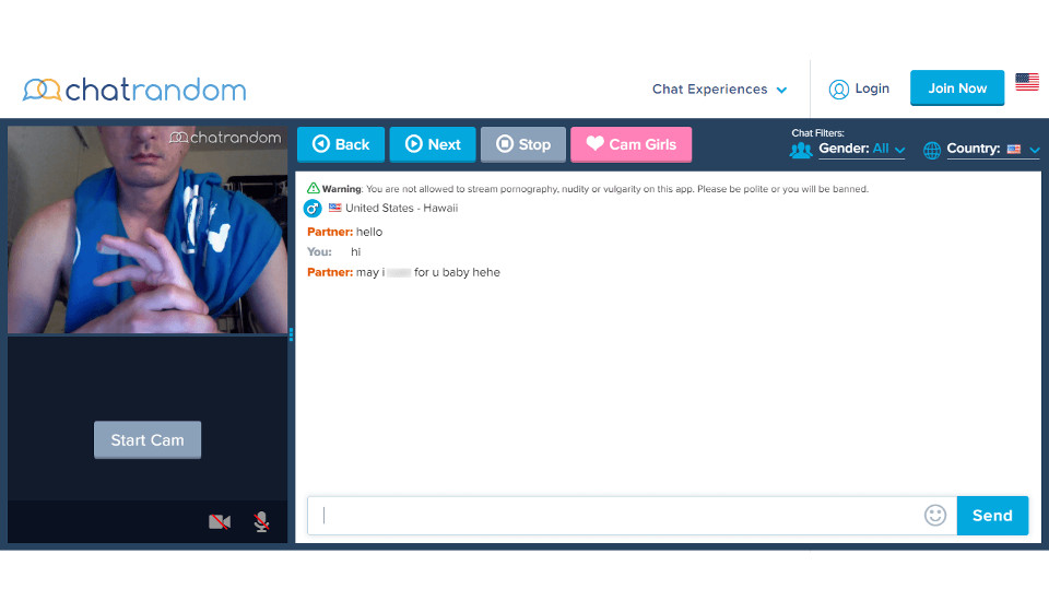 Revisión de Chatrandom: ¿fiar o estafa?
