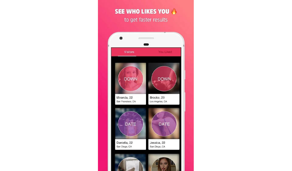 Chatear y emparejar de DOWN Dating