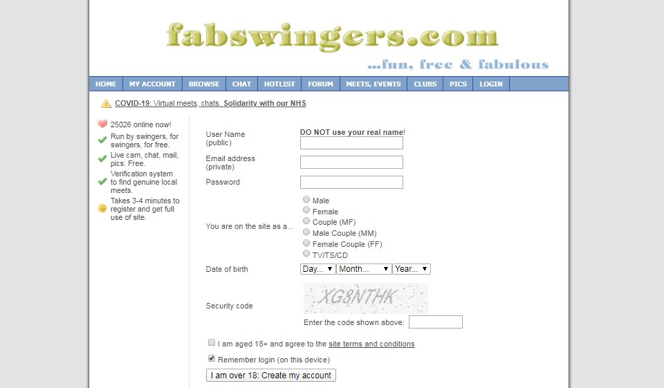 ¿Cómo funciona FabSwingers?