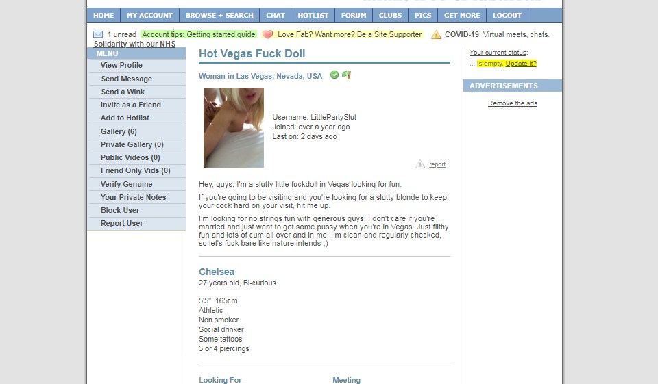 Cancelación de la suscripción a FabSwingers