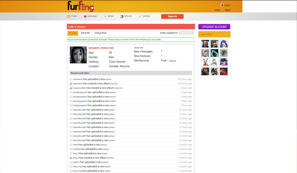 Características únicas de FurFling