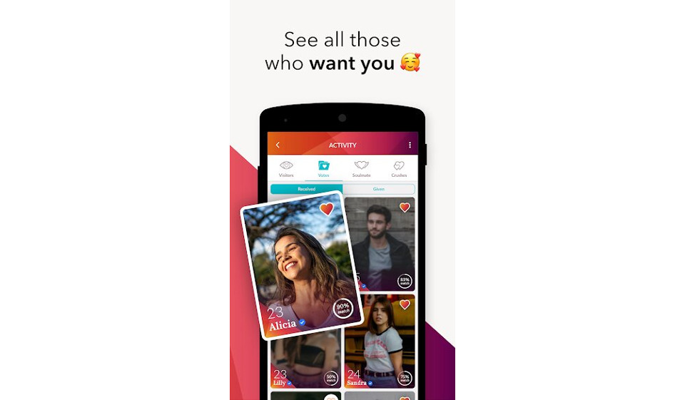 Opciones de suscripción para esta aplicación de citas