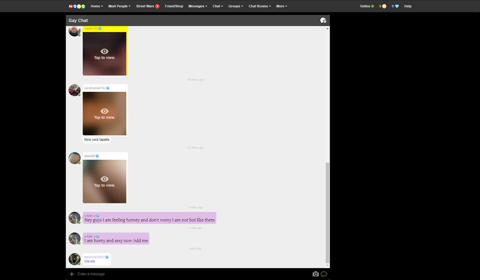 El chat y el emparejamiento en MocoSpace
