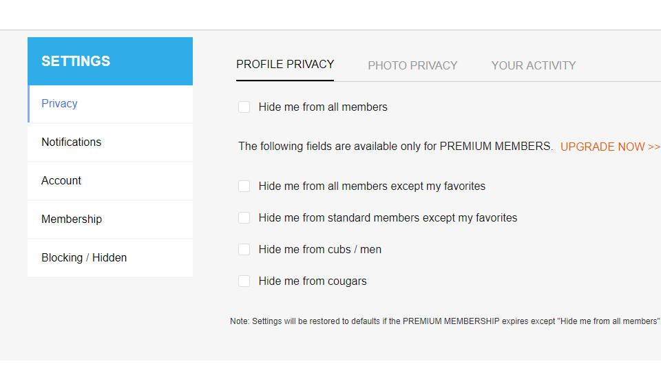 Opciones de búsqueda de citas para mujeres mayores