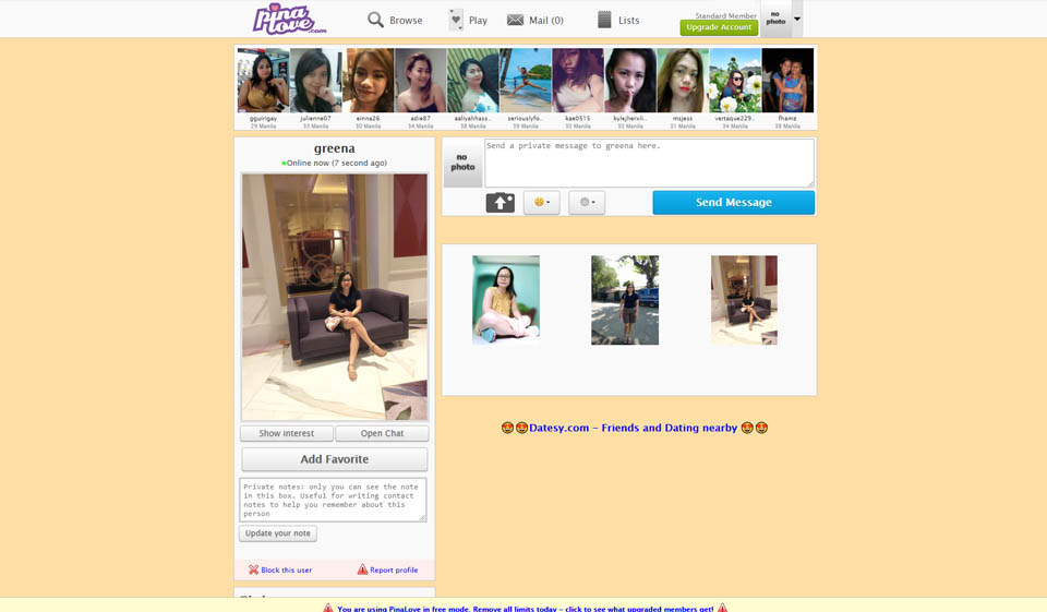 Aplicación móvil PinaLove