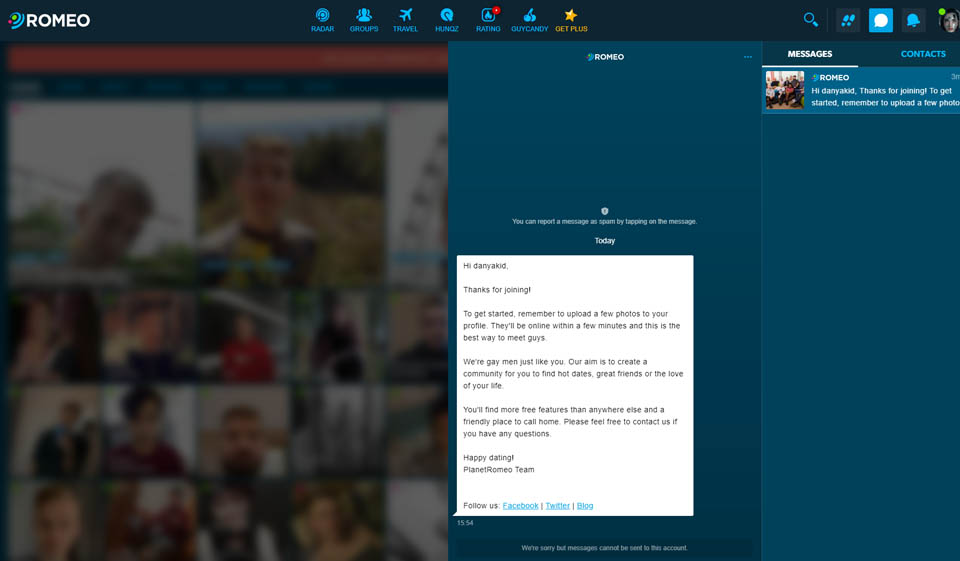 Revisión de PlanetRomeo: ¿legítimo o estafa?