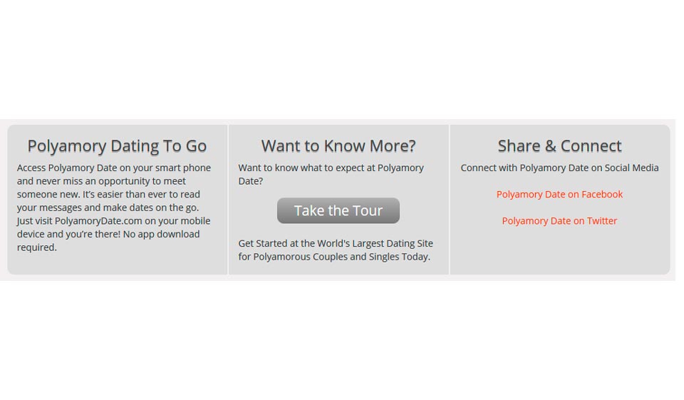 Poliamor Fecha Facilidad de uso