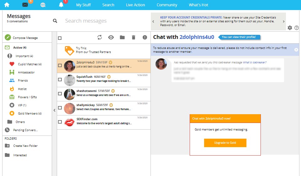 Revisión de SexFinder - Fiel o estafa
