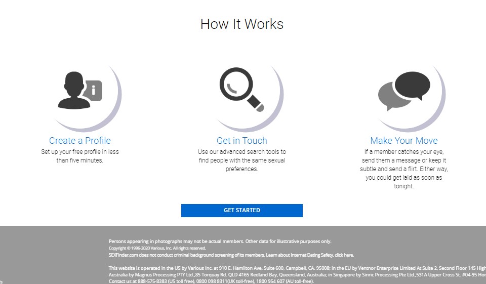 Revisión de SexFinder - Fiel o estafa
