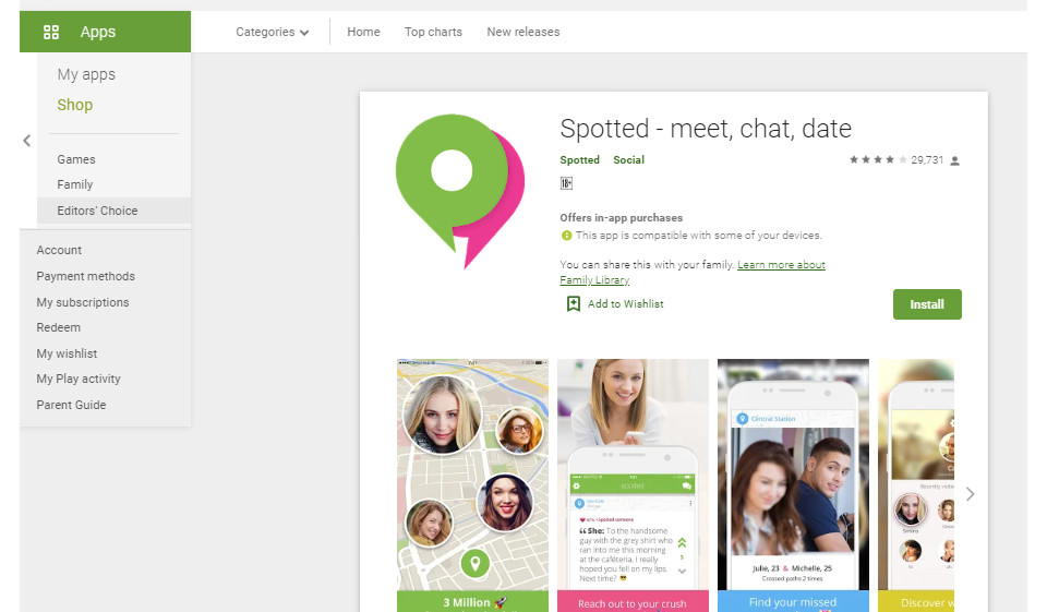 Descripción general de la base de usuarios